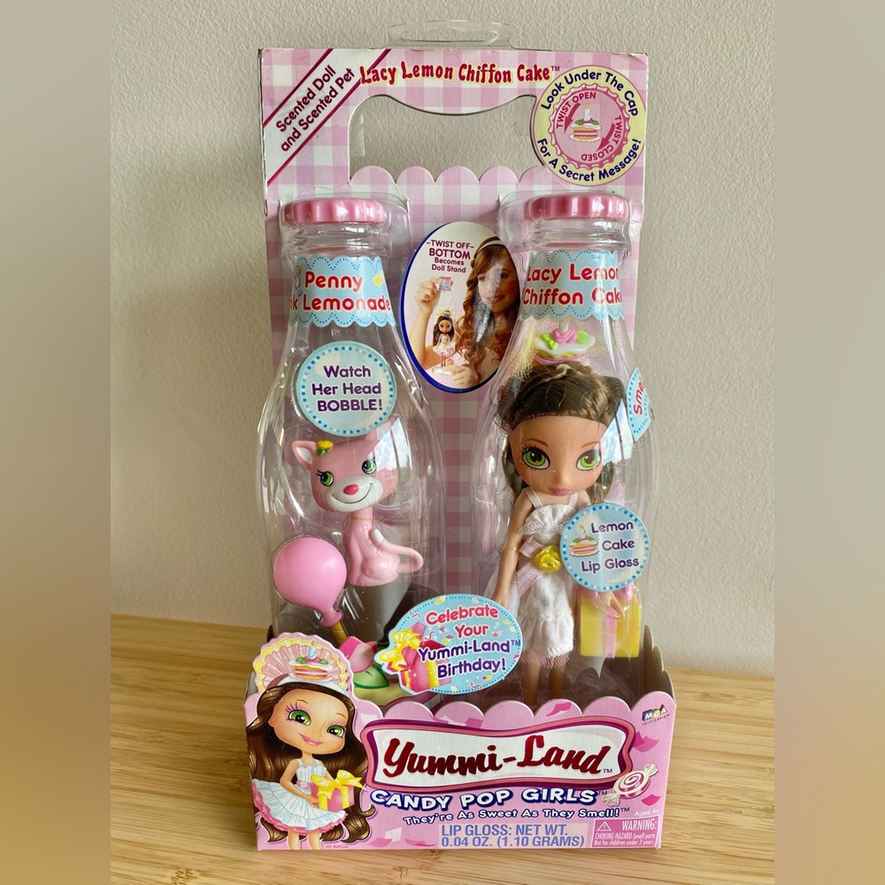 Yummi Land Doll and Pet Lacy Lemon Chiffon Cake